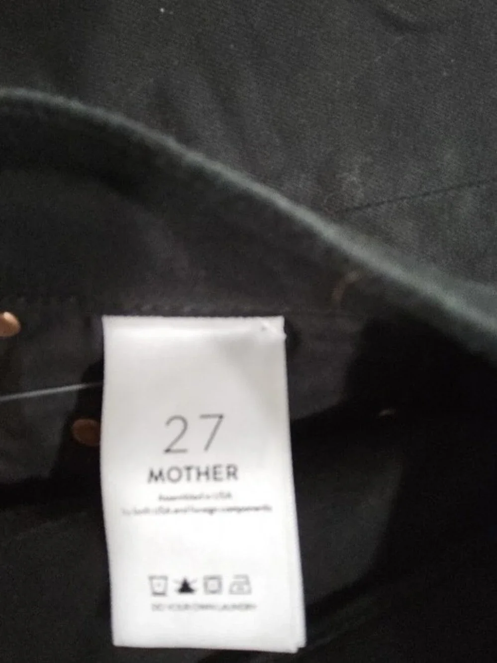 MOTHER classic black
